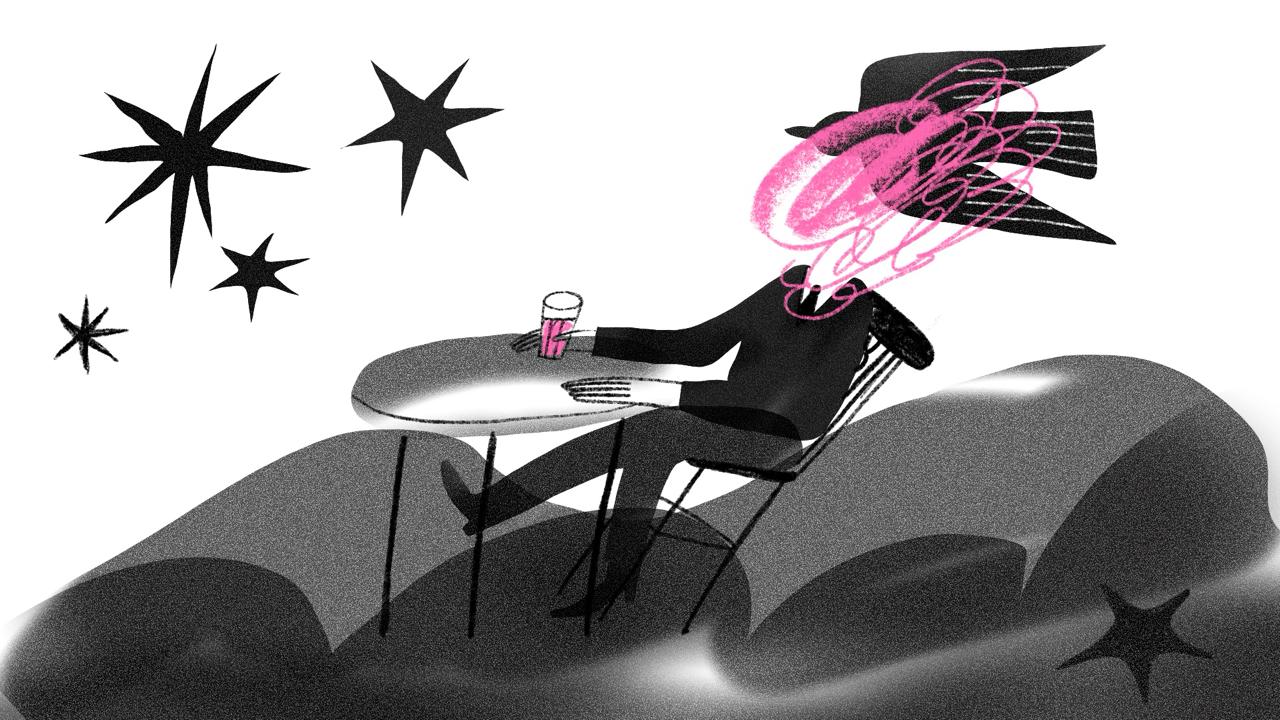 иллюстрация к стихам Гандлевского